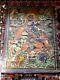 Tibetan Thangka Antique Large Stunning Over 4x3 Feet Wonderful Condition For Age