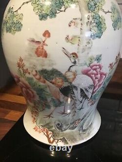 TWO FINE LARGE CHINESE TEMPLE JARS (The Republic of China 1912-1945)