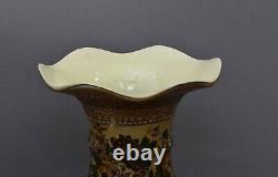 Very Large vintage Porcelain oriental painted Vase
