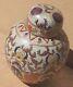 Vintage Antique Oriental Chinese China Ginger Jar Pot Lidded Large Fat Hand Pain
