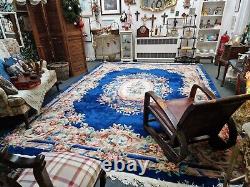 Vintage Chinese Patterned Very Large Rug