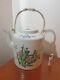 Vintage Famille Rose Large Painted Tea Pot/water Carrier Complete With Lid