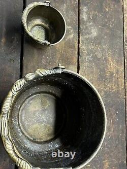 Antique Bronze Cauldron Chinese Dragon Rice Pots De Cuisine Grand Et Petit Joblot