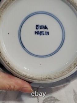 Antique Énorme Chinese Grande Porcelaine Prunus Jar Kangxi Mark