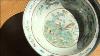 Antique Porcelaine Chinoise Superbe Grand Papillon Bowl Qing