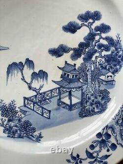 Cargaison de Nankin c1750 Plat de Porcelaine à Grand Treillis de Navire Chinois Naufrage 16
