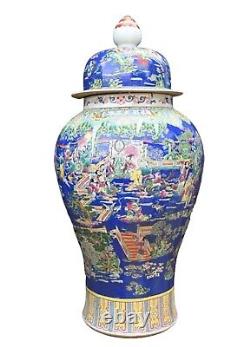 Deux grands vases anciens chinois (une paire) Livraison disponible