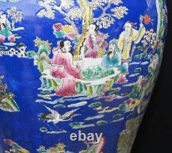 Deux grands vases anciens chinois (une paire) Livraison disponible