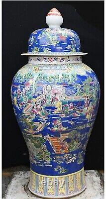 Deux grands vases anciens chinois (une paire) Livraison disponible