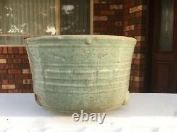 Grand 14/15thc Chinese Ming Dynasty Longquan Celadon Censer Bowl