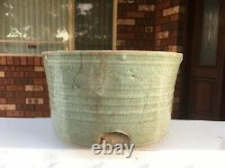 Grand 14/15thc Chinese Ming Dynasty Longquan Celadon Censer Bowl
