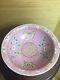 Grand Antique Straits Chinois Nonya Peranakan Famille Rose Rose Bowl