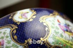 Grand Bol Chinois Antique De Poinçon De Porcelaine D’exportation (26cm)
