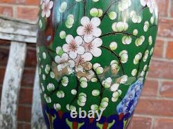 Grand Vase De Cloisonne Chinoise Antique