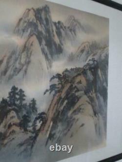 Grande Couleur D'encre De Peinture Chinoise Par Zhang Jinsheng (b. 1963) Signé