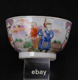 Grande Tasse De Porcelaine Chinoise Antique