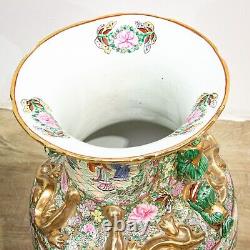 Paire de grands vases chinois de style Qing