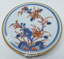 Rare Grand Kangxi Chinois Imari Famille Rose Porcelaine Mug Tankard Avec LID