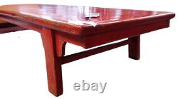 Rare Grande Table Basse Antique Chinoise Laquée de Grande Taille