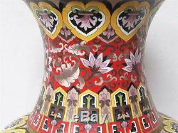 Superbe Vase Vintage En Porcelaine De Chine, Très Grand, Très Grand, 2,6 Pieds