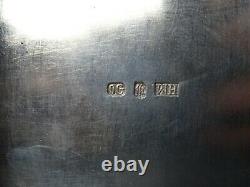 Très Belle Grande Exportation Chinoise Théière D’argent-bambou-19ème Marque De C. Wanghing