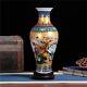 Ufengke Jingdezhen Grand Plancher En Céramique Entail Vase Fleur Vase Fait Main Maison