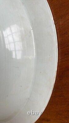 Vaisselle rare de grand plat de poisson en porcelaine de l'épave chinoise Nanking c1750