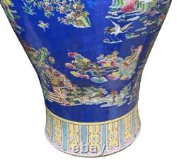Vase de sol chinois antique de grande taille, livraison disponible