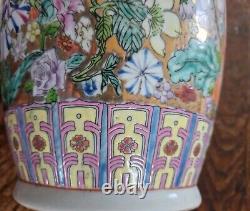 Vase large en or chinois Millefleur 18